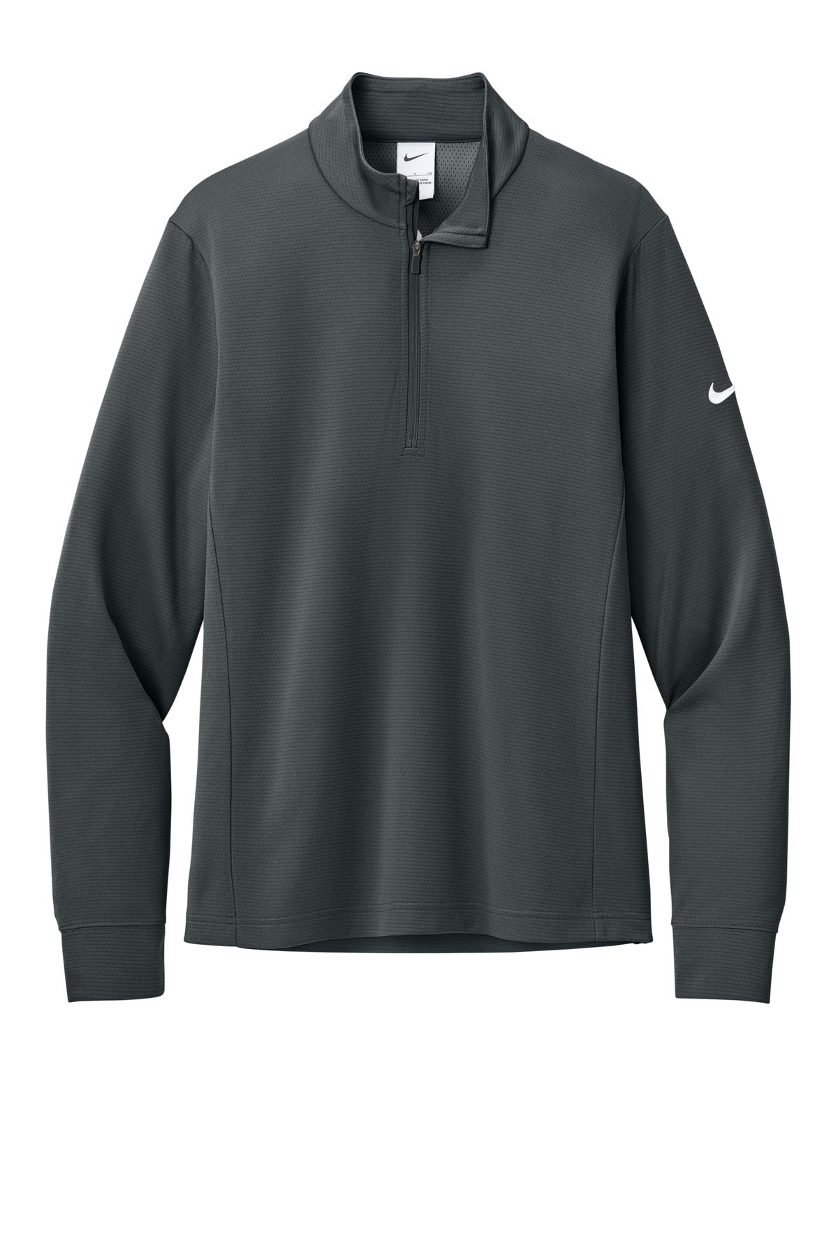 Nike Essential 1/2-Zip Cover-Up - Anthracite - flat front
