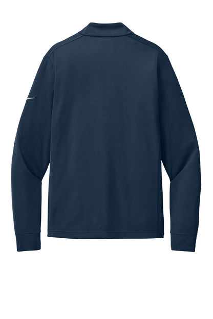 Nike Essential 1/2-Zip Cover-Up - Navy - flat back