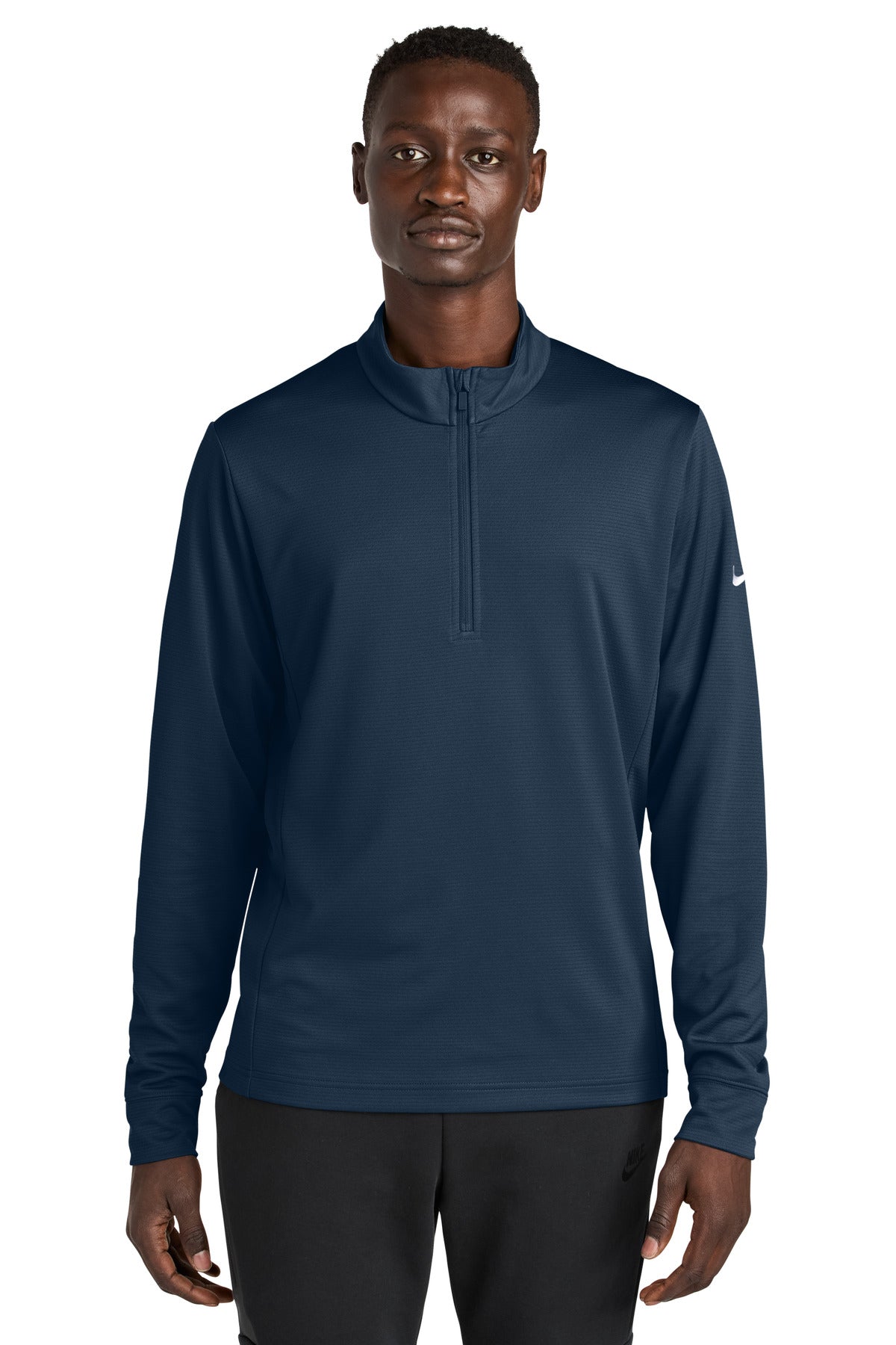 Nike Essential 1/2-Zip Cover-Up - Navy - front
