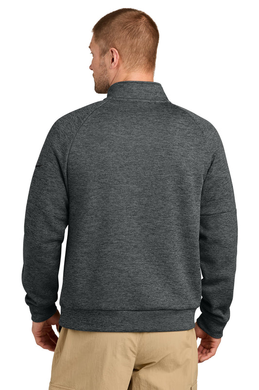 Nike Therma-FIT Pocket 1/4-Zip - Charcoal Heather - back