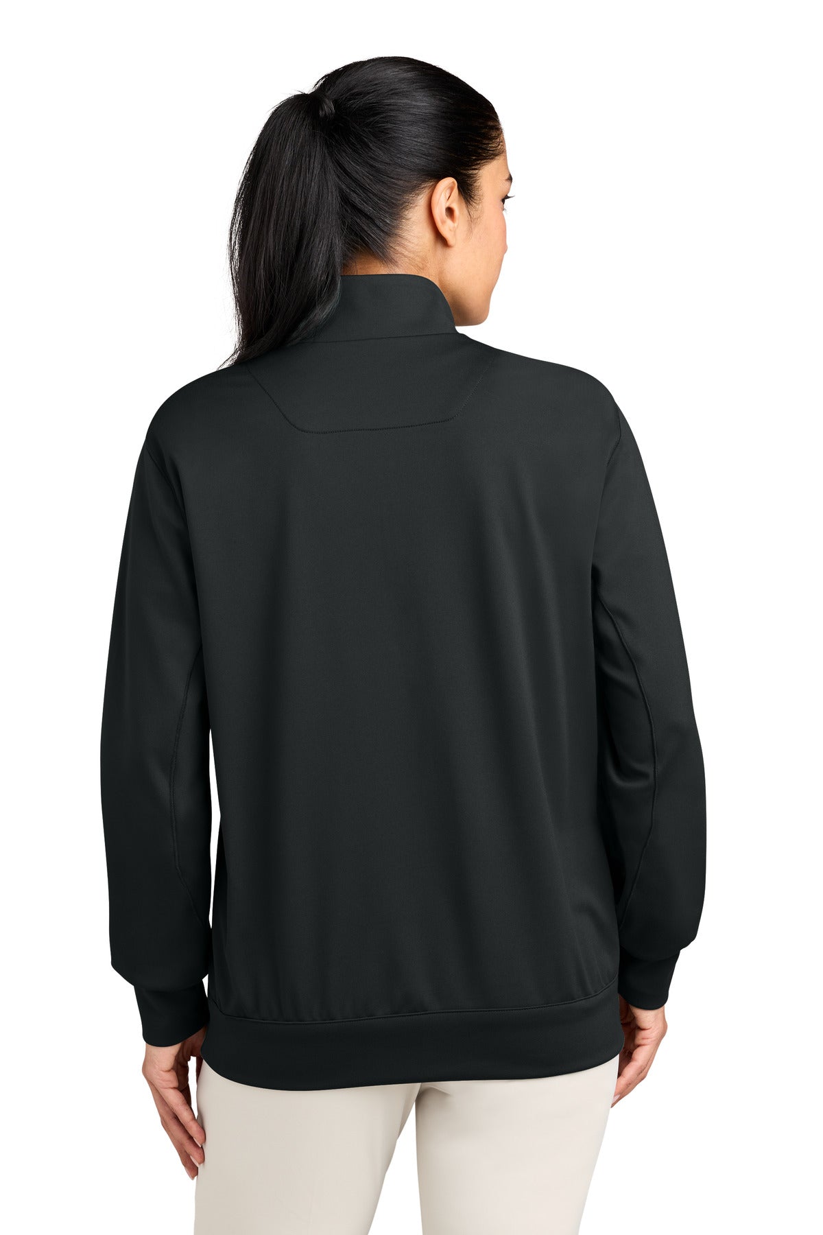Nike Women's Dri-FIT Primary 1/4-Zip - Black - back