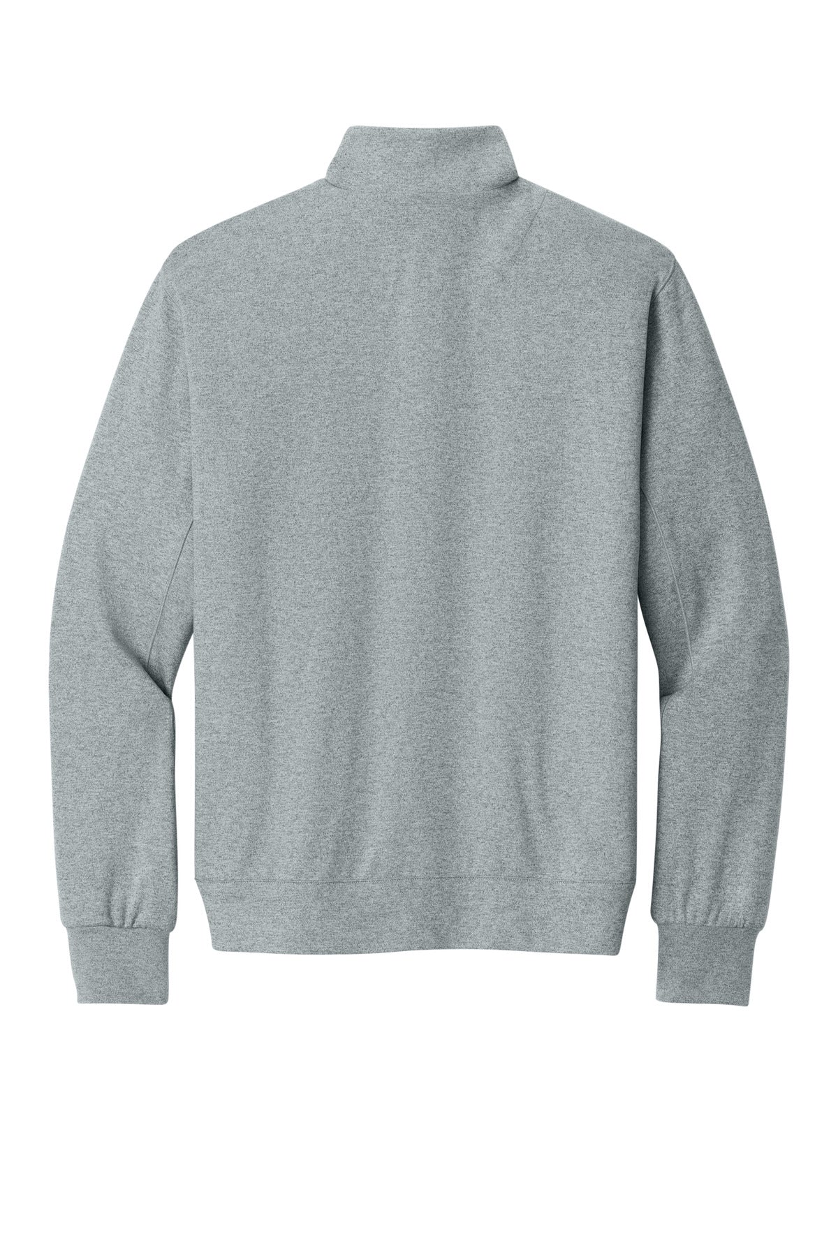 Nike Women's Dri-FIT Primary 1/4-Zip - Cool Grey Heather - flat back