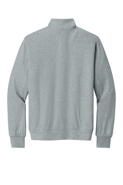 Nike Women's Dri-FIT Primary 1/4-Zip - Cool Grey Heather - flat back