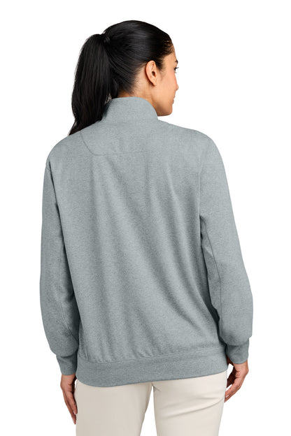 Nike Women's Dri-FIT Primary 1/4-Zip - Cool Grey Heather - back