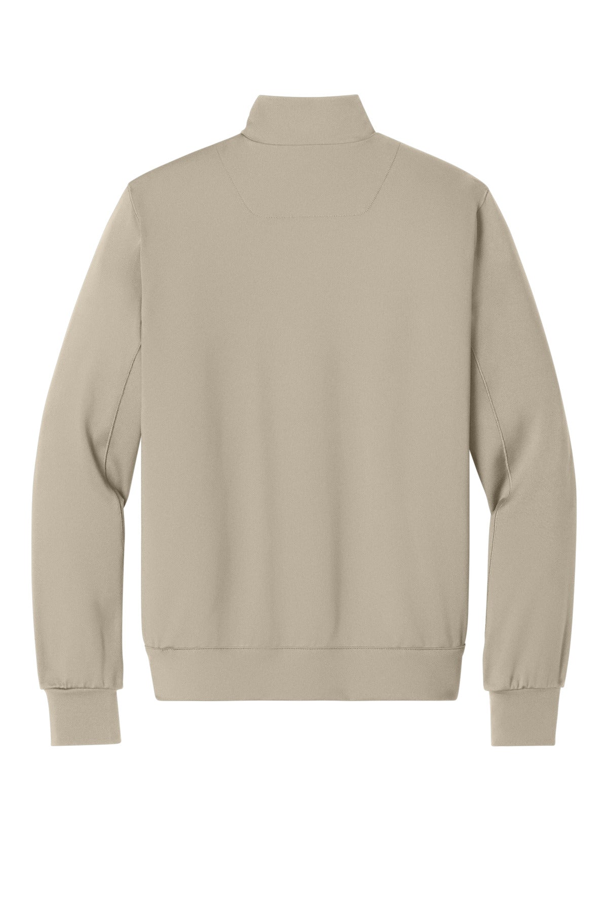 Nike Women's Dri-FIT Primary 1/4-Zip - Desert Khaki - flat back