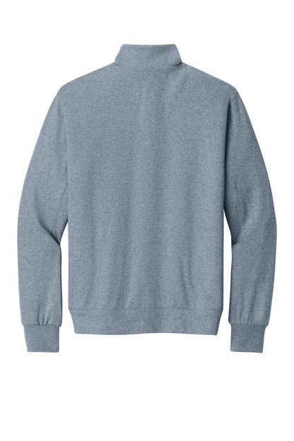 Nike Women's Dri-FIT Primary 1/4-Zip - Navy Heather - flat back