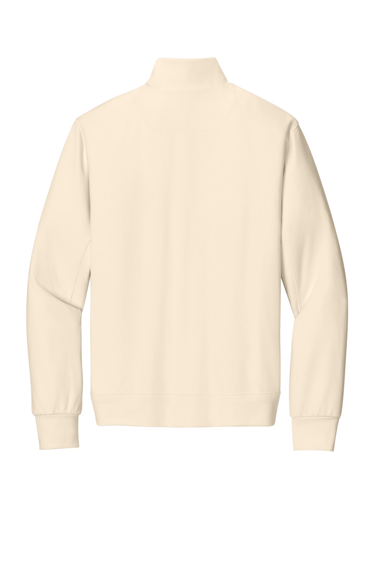 Nike Women's Dri-FIT Primary 1/4-Zip - Pale Ivory - flat back