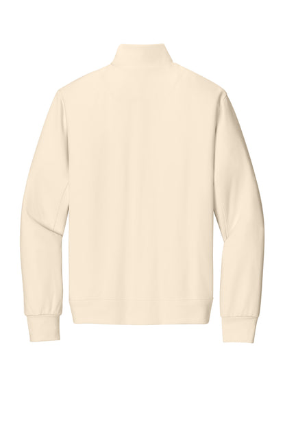 Nike Women's Dri-FIT Primary 1/4-Zip - Pale Ivory - flat back