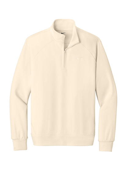Nike Women's Dri-FIT Primary 1/4-Zip - Pale Ivory - flat front