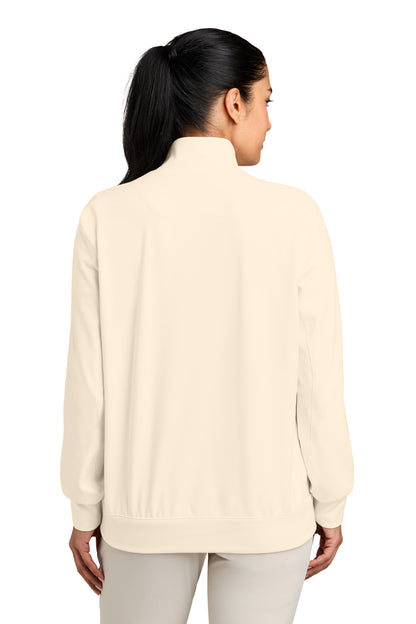 Nike Women's Dri-FIT Primary 1/4-Zip - Pale Ivory - back