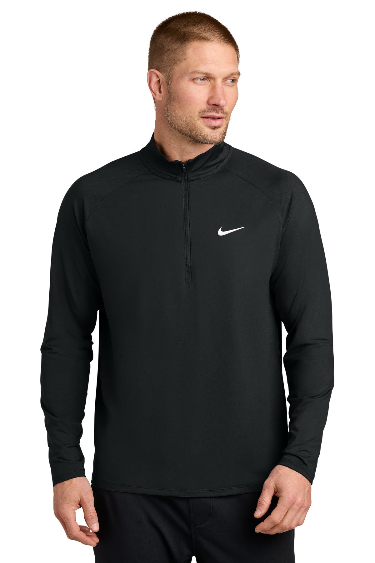 Nike Dri-FIT Stride 1/2-Zip - Black - front