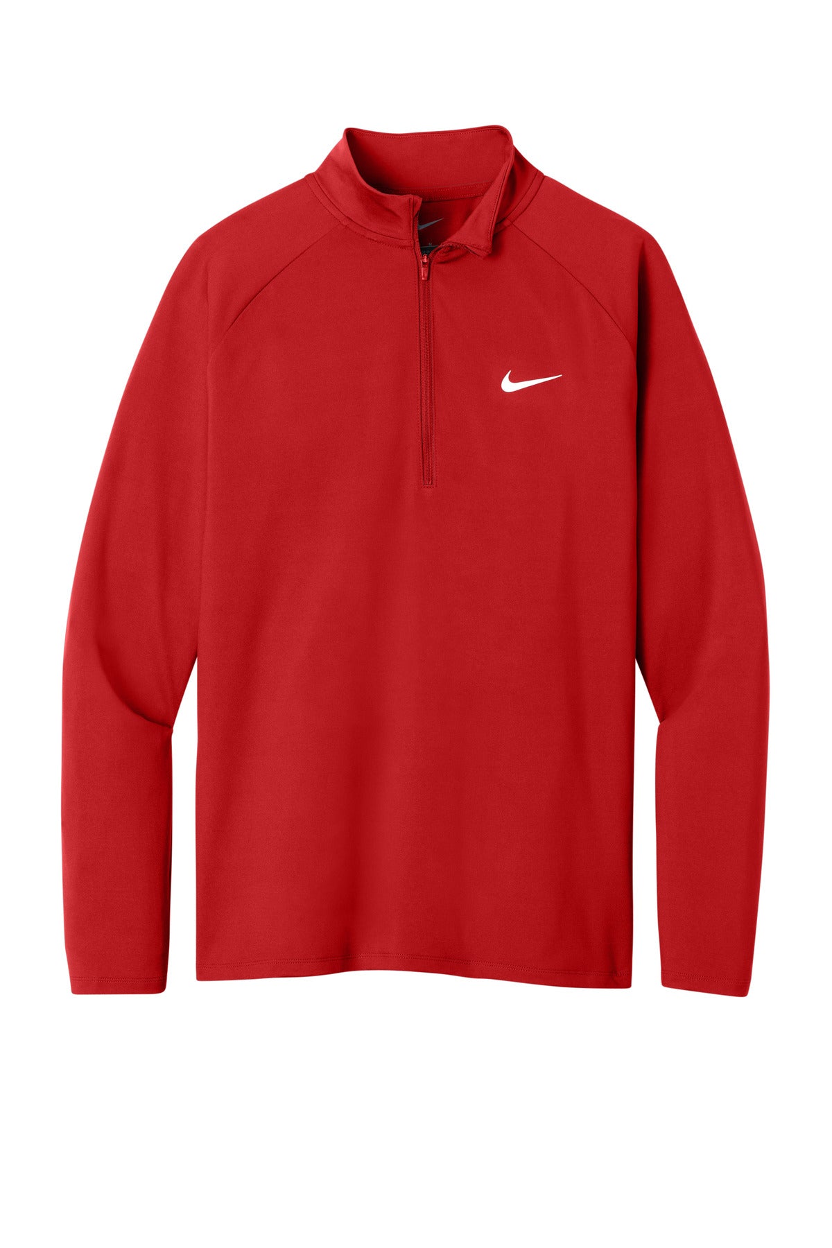 Nike Dri-FIT Stride 1/2-Zip - Scarlet - flat front