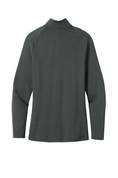 Nike Women's Dri-FIT Stride 1/2-Zip - Anthracite - flat back