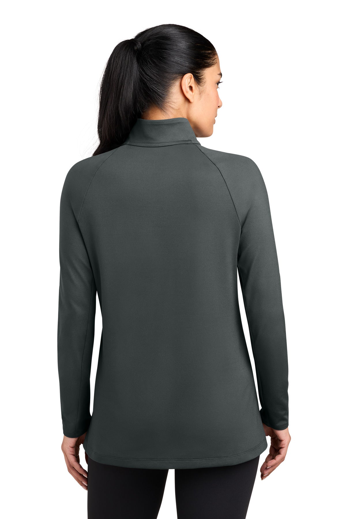 Nike Women's Dri-FIT Stride 1/2-Zip - Anthracite - back