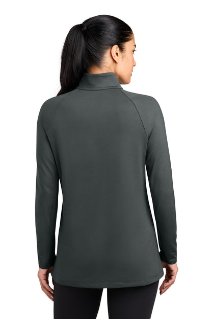 Nike Women's Dri-FIT Stride 1/2-Zip - Anthracite - back