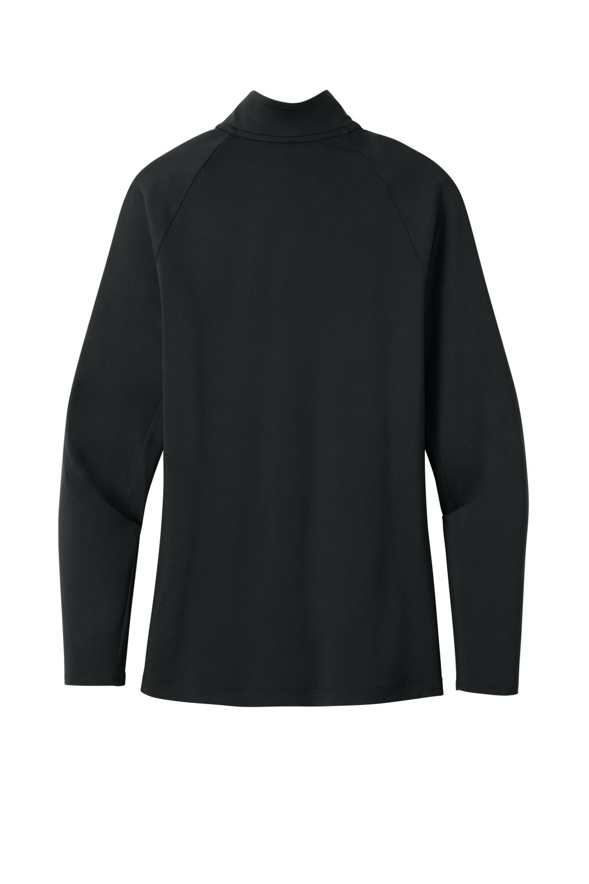 Nike Women's Dri-FIT Stride 1/2-Zip - Black - flat back