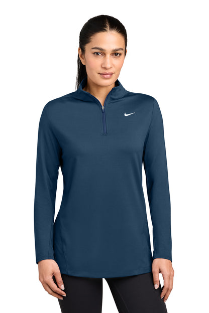 Nike Women's Dri-FIT Stride 1/2-Zip - Navy - front