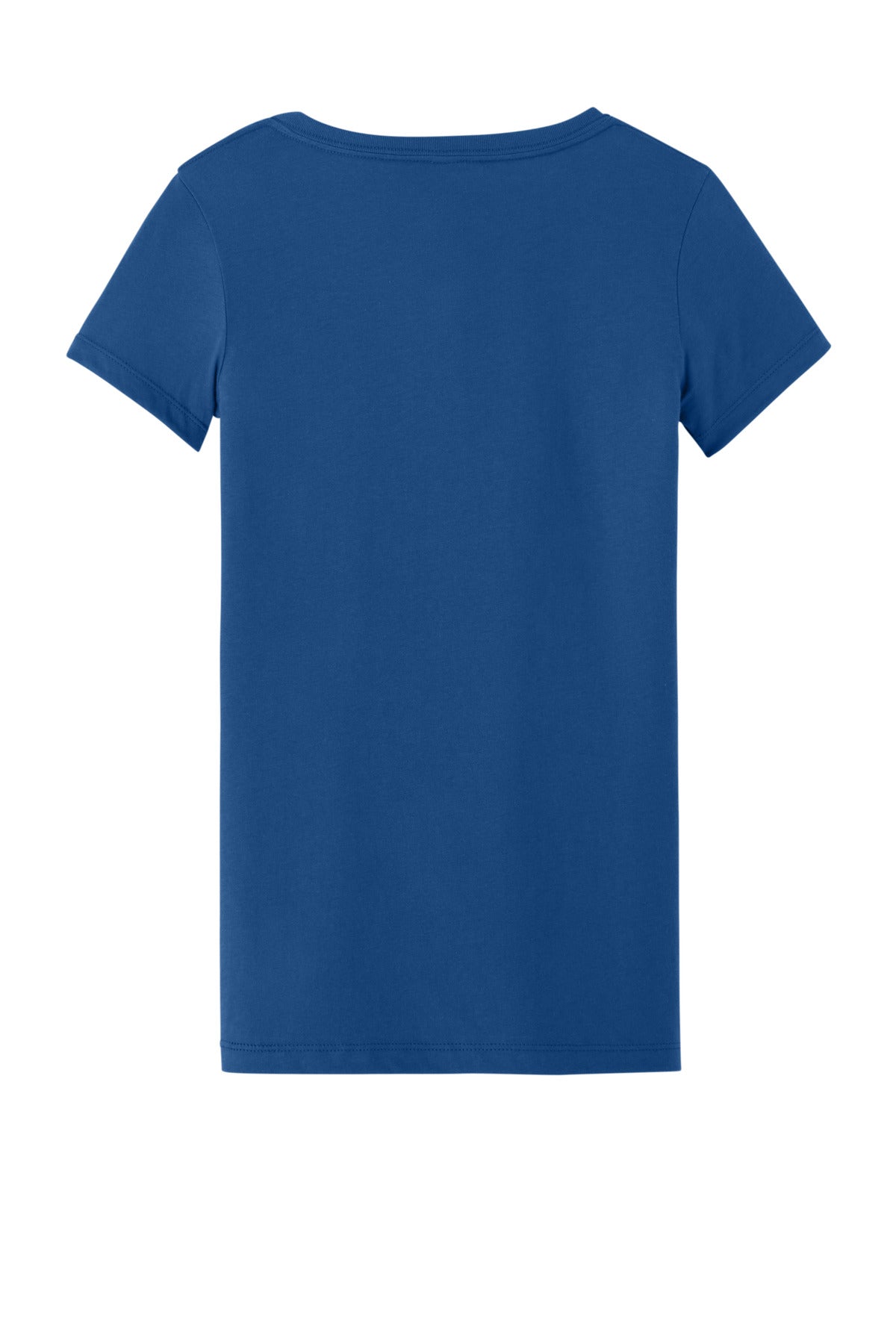 Next Level Apparel Women's Ideal V-Neck Tee - Royal - flat back