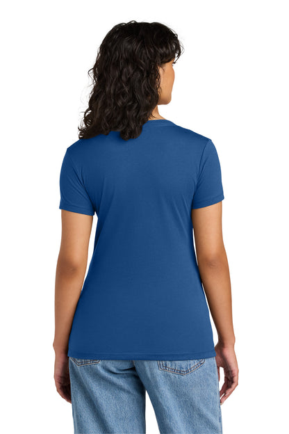 Next Level Apparel Women's Ideal V-Neck Tee - Royal - back