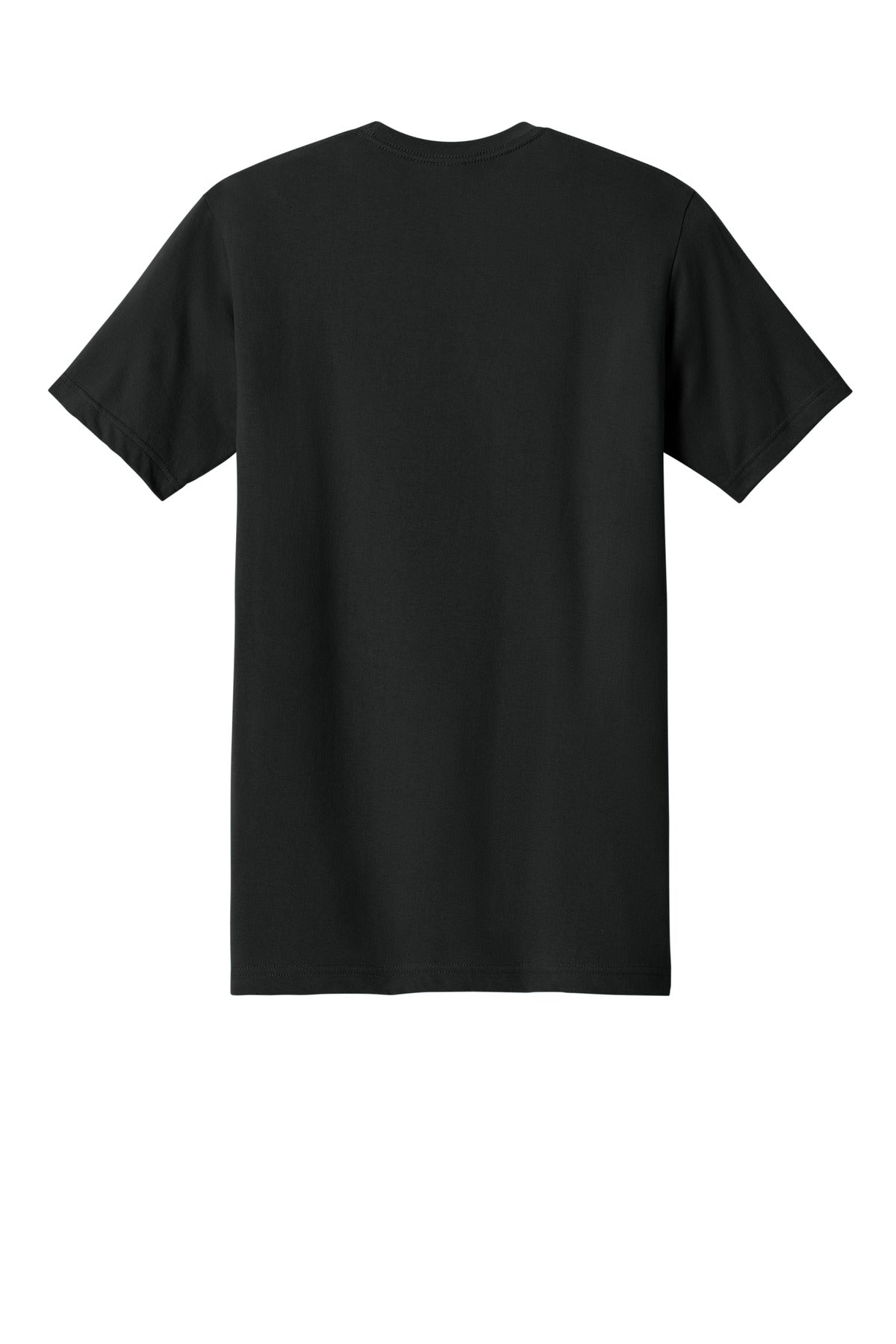 Next Level Apparel Ideal Jersey Tee - Black - flat back