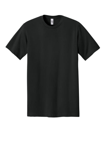 Next Level Apparel Ideal Jersey Tee - Black - flat front