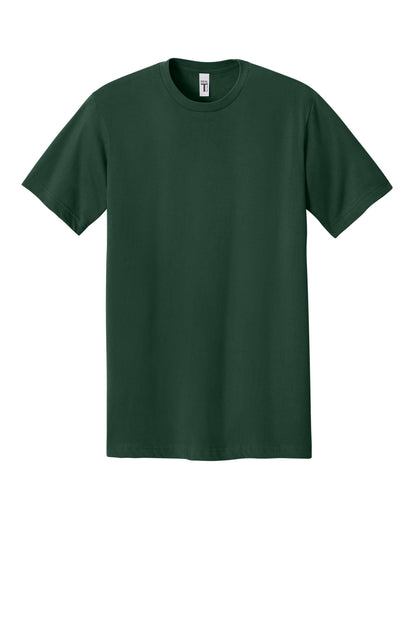 Next Level Apparel Ideal Jersey Tee - Forest Green - flat front