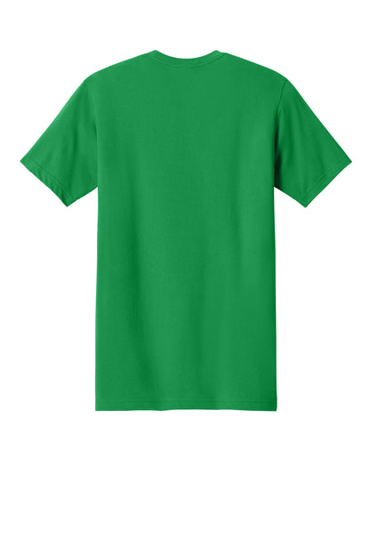 Next Level Apparel Ideal Jersey Tee - Kelly Green - flat back