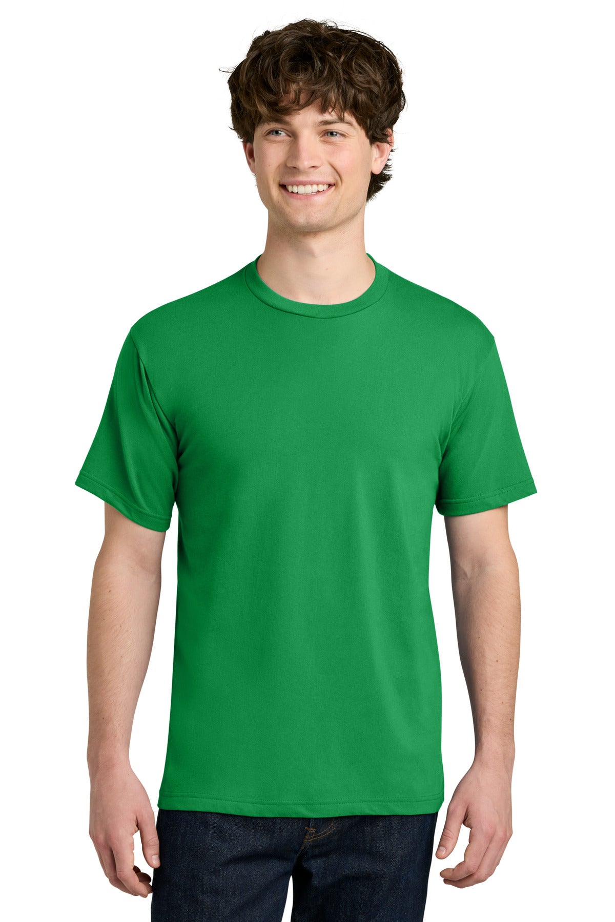 Next Level Apparel Ideal Jersey Tee - Kelly Green - front