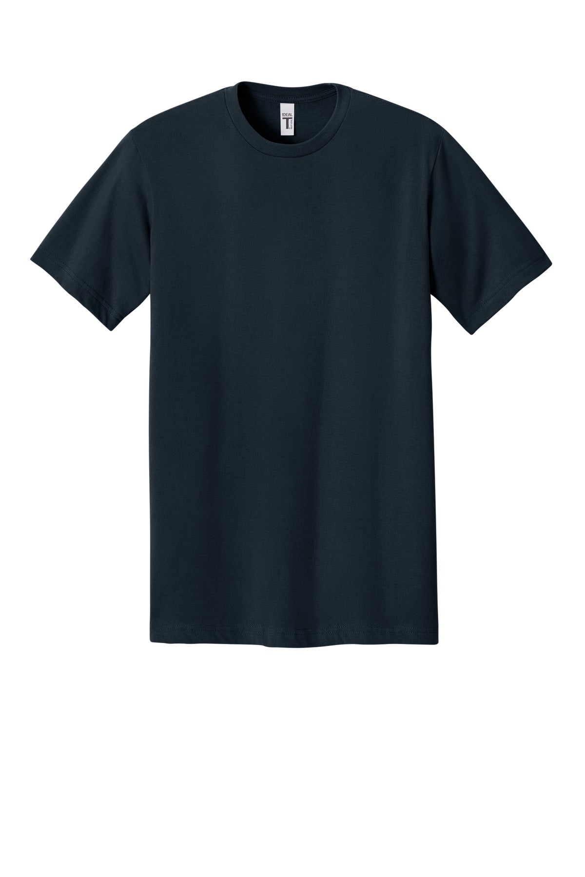 Next Level Apparel Ideal Jersey Tee - Midnight Navy - flat front