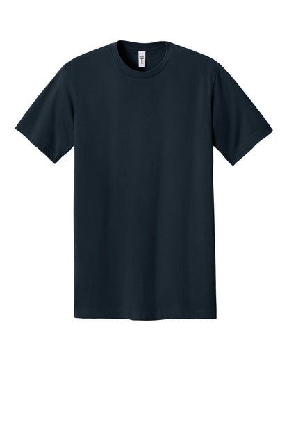 Next Level Apparel Ideal Jersey Tee - Midnight Navy - flat front