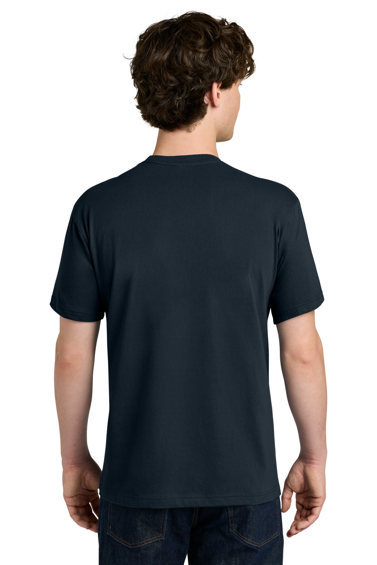 Next Level Apparel Ideal Jersey Tee - Midnight Navy - back