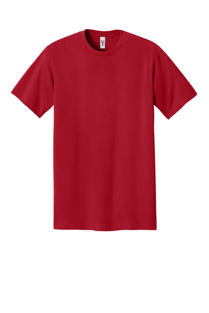 Next Level Apparel Ideal Jersey Tee - Red - flat front