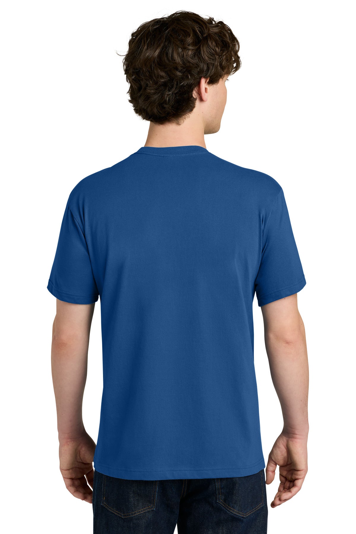 Next Level Apparel Ideal Jersey Tee - Royal - back