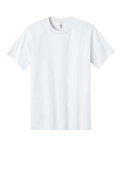Next Level Apparel Ideal Jersey Tee - White - flat front