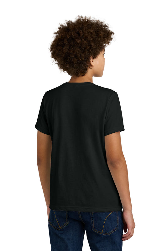 Next Level Apparel Youth CVC Tee - Black - back