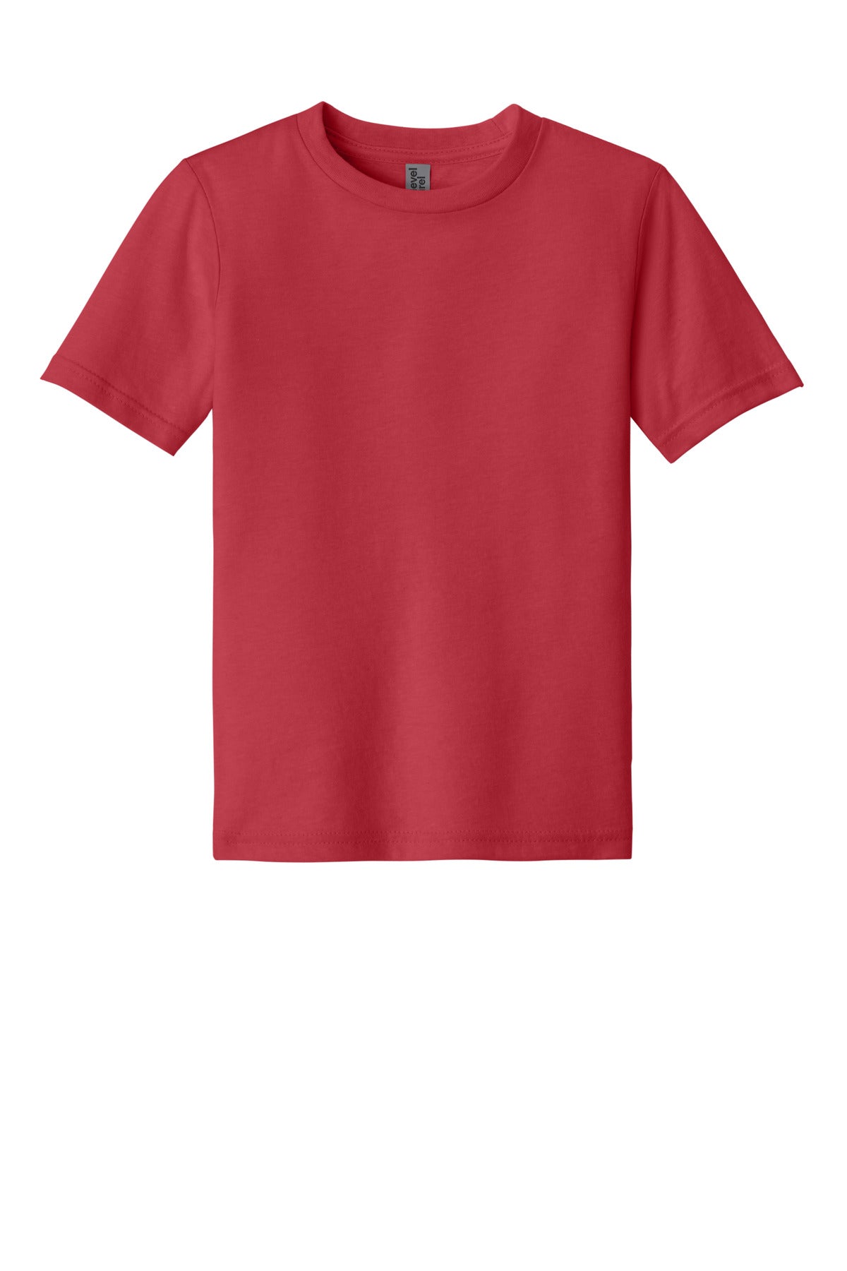 Next Level Apparel Youth CVC Tee - Red - flat front