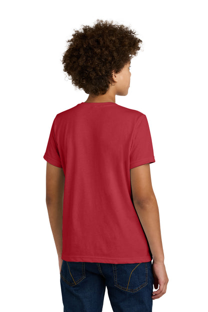 Next Level Apparel Youth CVC Tee - Red - back