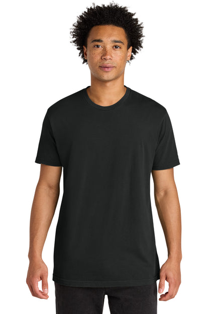 Next Level Apparel Soft Wash Cotton Tee - Washed Black - front