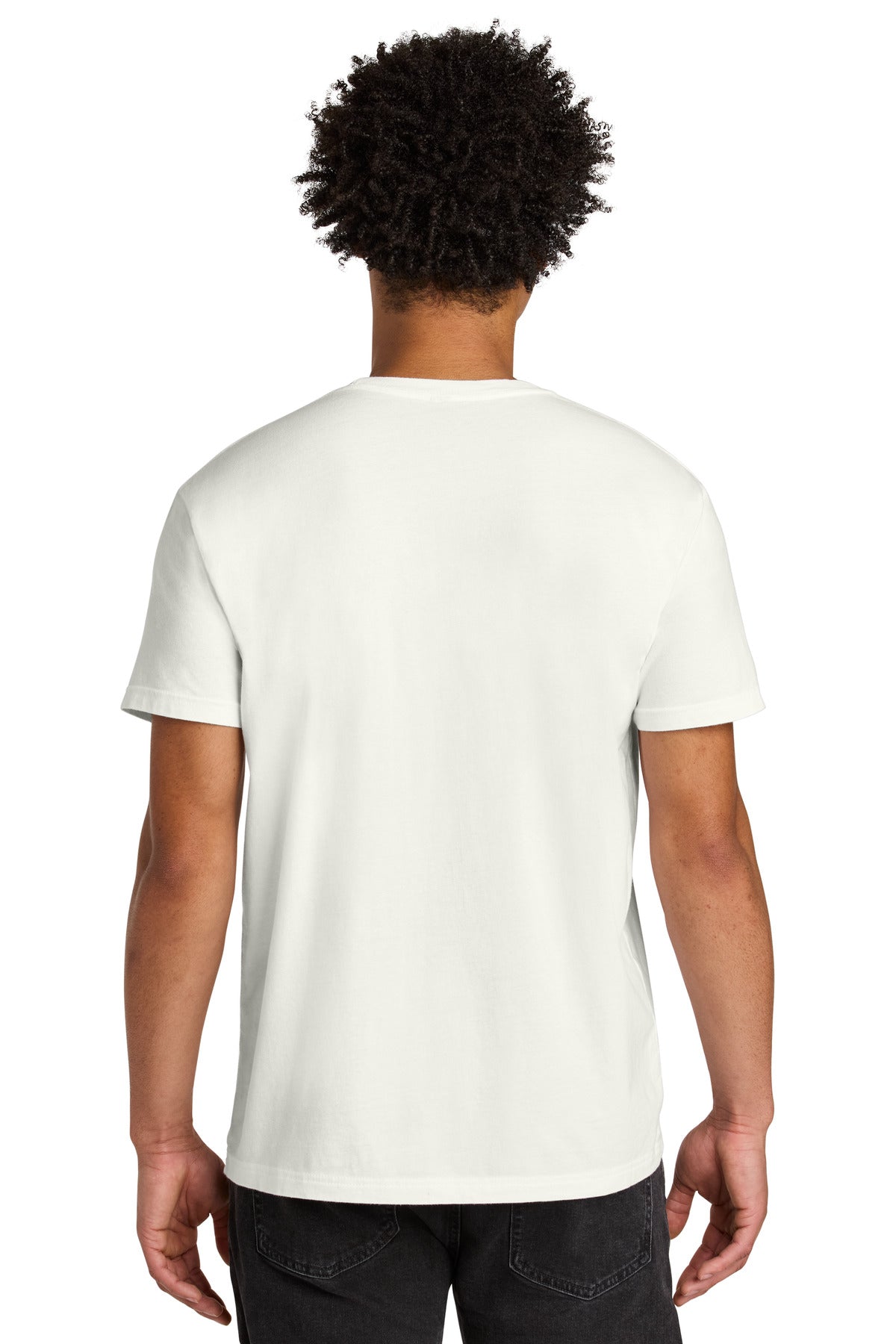 Next Level Apparel Soft Wash Cotton Tee - Washed Natural - back