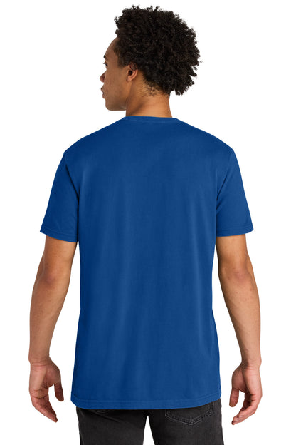 Next Level Apparel Soft Wash Cotton Tee - Washed Royal - back