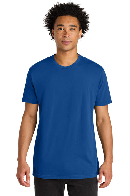 Next Level Apparel Soft Wash Cotton Tee - Washed Royal - front