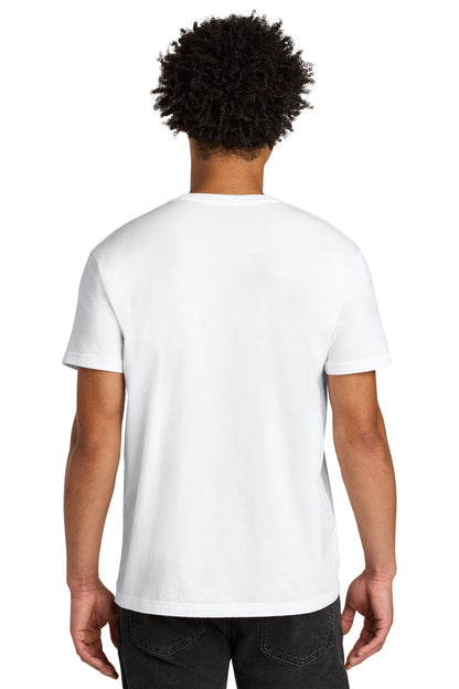 Next Level Apparel Soft Wash Cotton Tee - Washed White - back