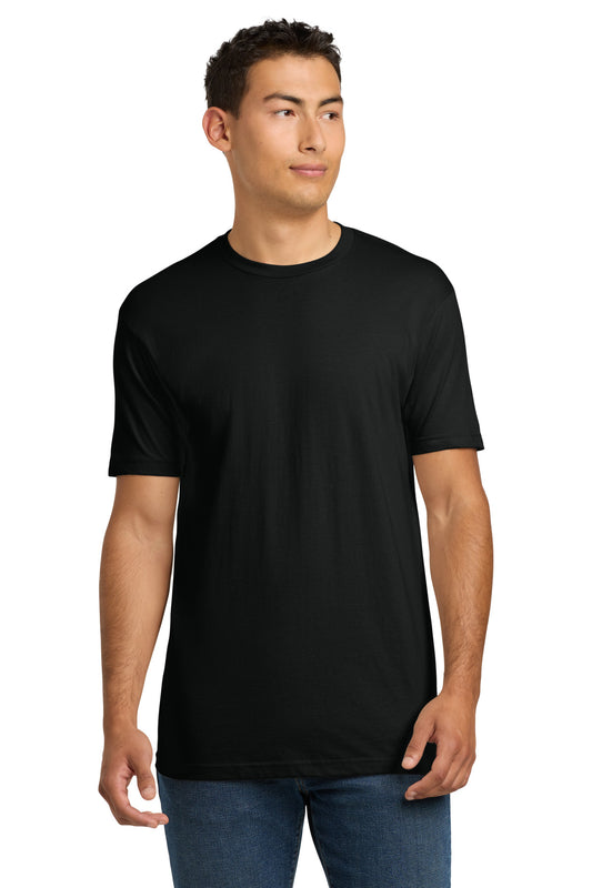 Next Level Apparel Adult Cotton Tee - Black - front