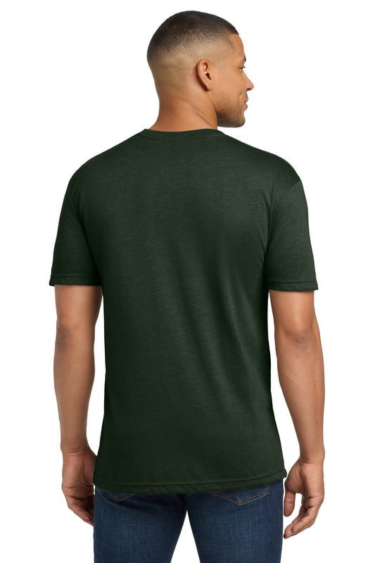 Next Level Apparel Adult Tri-Blend Tee - Black Forest - back