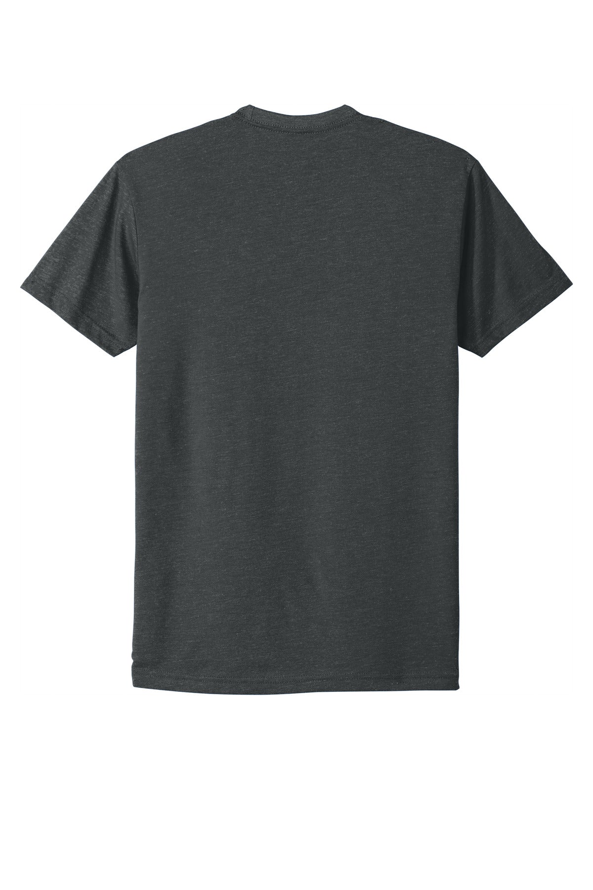 Next Level Apparel Adult CVC Tee - Charcoal - flat back