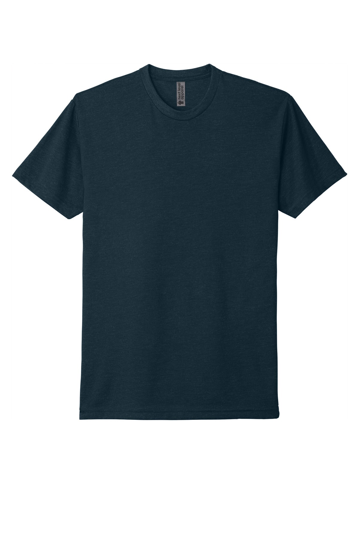 Next Level Apparel Adult CVC Tee - Midnight Navy - flat front