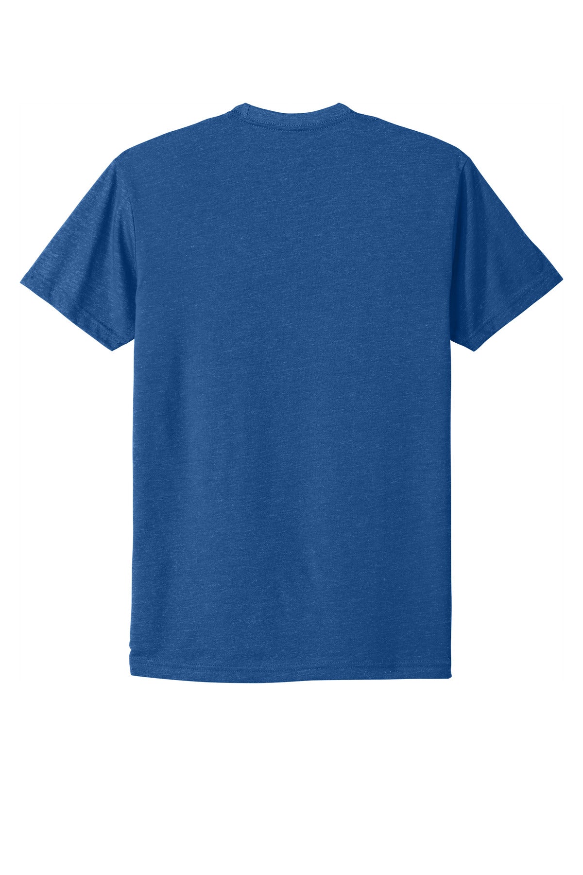 Next Level Apparel Adult CVC Tee - Royal - flat back
