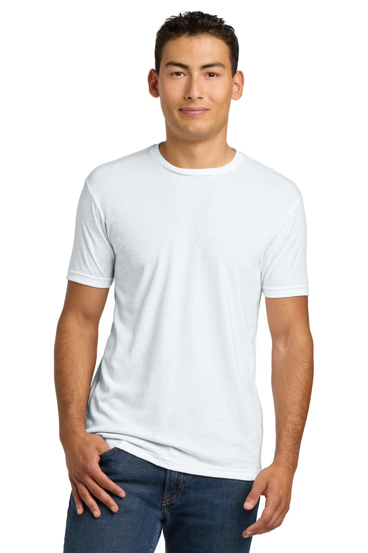 Next Level Apparel Adult CVC Tee - White - front