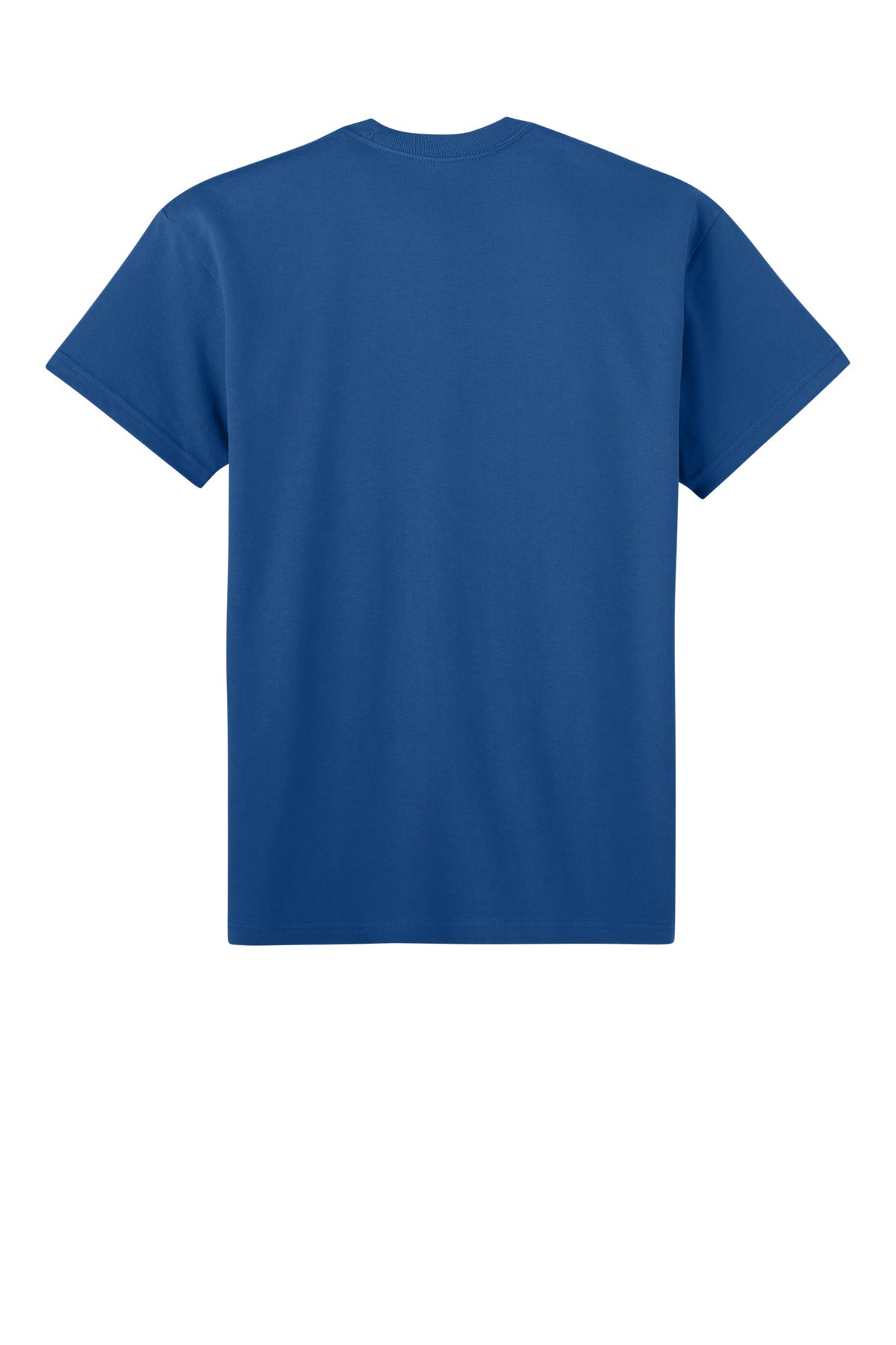 Next Level Apparel Heavyweight Tee - Royal - flat back