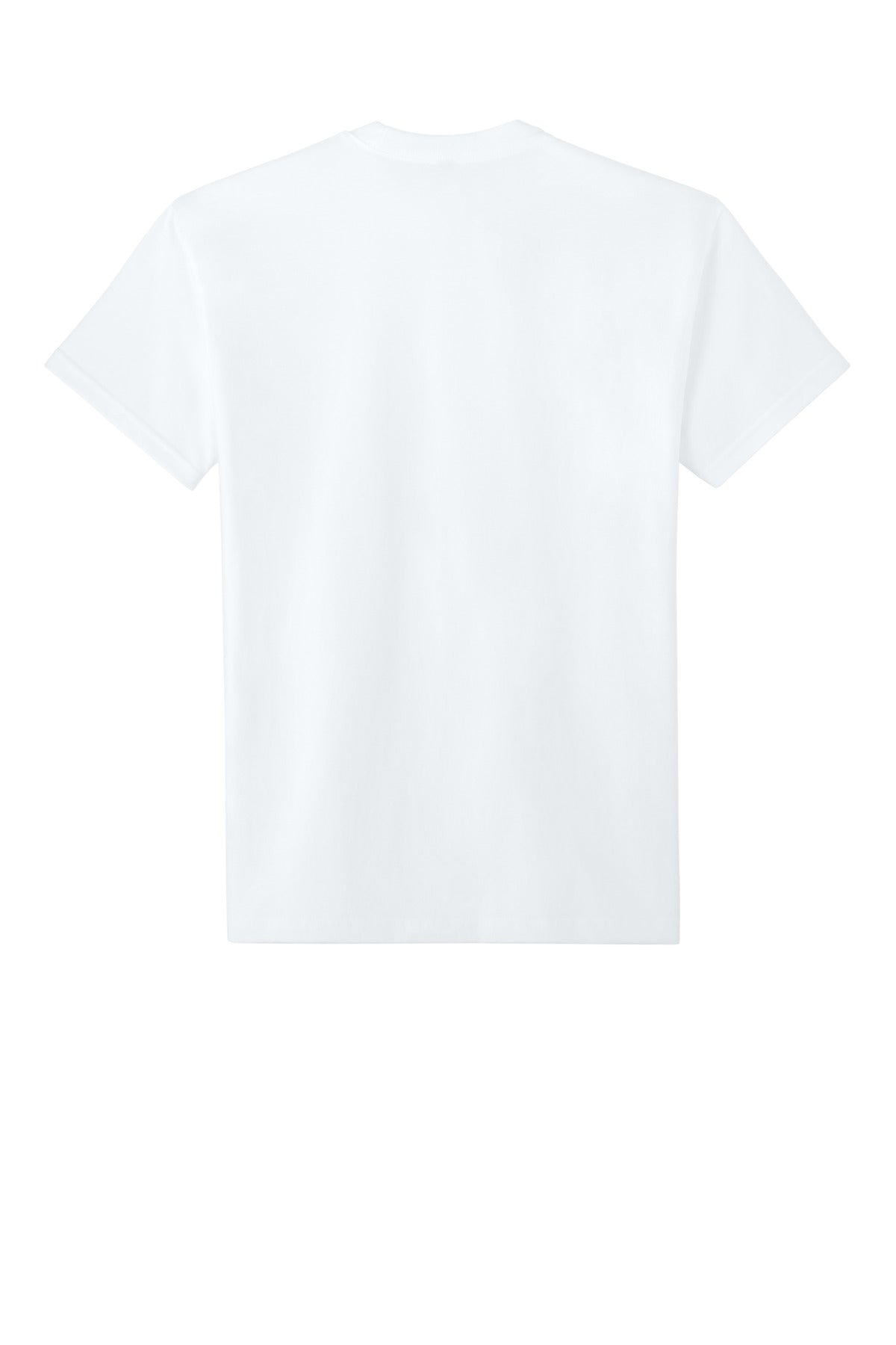 Next Level Apparel Heavyweight Tee - White - flat back